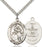 Sterling Silver Saint Joan of Arc Army Necklace Set