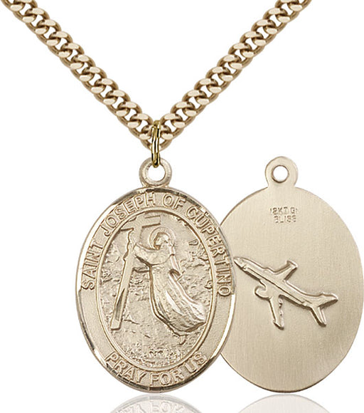 Gold-Filled Saint Joseph Of Cupertino Necklace Set
