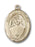 14K Gold Saint Maria Faustina Pendant