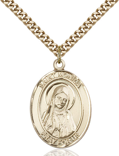 Gold-Filled Saint Monica Necklace Set
