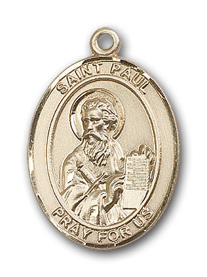 14K Gold Saint Paul the Apostle Pendant