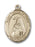 14K Gold Saint Teresa of Avila Pendant