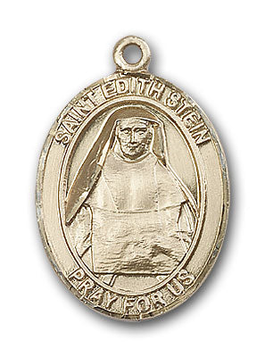 14K Gold Saint Edith Stein Pendant