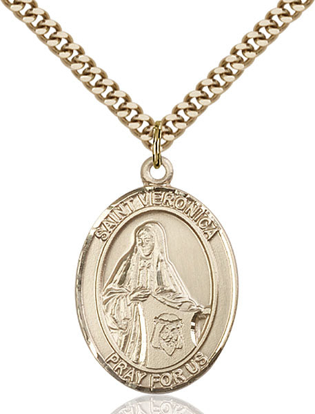 Gold-Filled Saint Veronica Necklace Set