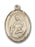 14K Gold Saint Agnes of Rome Pendant