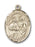 14K Gold Sts. Cosmas and Damian Pendant