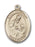 14K Gold Saint Ambrose Pendant