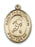 14K Gold Saint Christopher Pendant