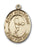 14K Gold Saint Sebastian Pendant