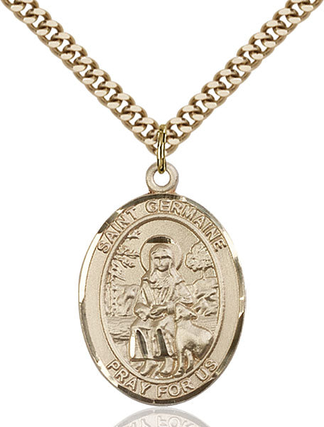 Gold-Filled Saint Germaine Cousin Necklace Set
