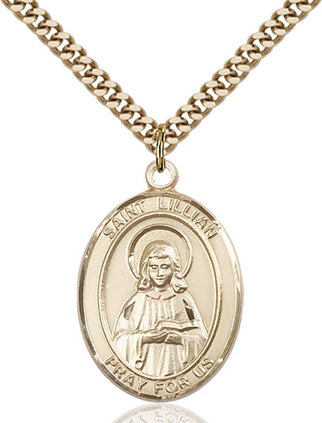 Gold-Filled Saint Lillian Necklace Set