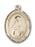 14K Gold Saint Hildegard Von Bingen Pendant