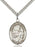 Sterling Silver Our Lady of Lourdes Necklace Set