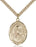 Gold-Filled Saint Lidwina of Schiedam Necklace Set