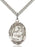 Sterling Silver Our Lady of Prompt Succor Necklace Set