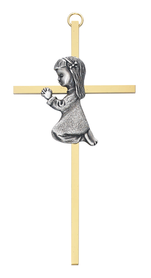 6-inch Two Tone Girl Cross