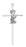 6-inch Silver Boy Cross