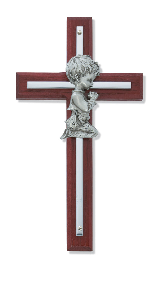 6-inch Cherry Boy Cross Silver