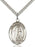 Sterling Silver Saint Zoe of Rome Necklace Set