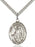 Sterling Silver Saint Anthony of Egypt Necklace Set