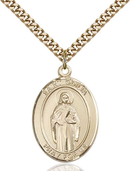 Gold-Filled Saint Odilia Necklace Set