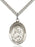 Sterling Silver Immaculate Heart of Mary Necklace Set