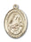 14K Gold OUR LADY of Grapes Pendant