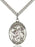Sterling Silver Saint Januarius Necklace Set