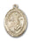 14K Gold Saint Catherine of Bologna Pendant