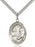 Sterling Silver Saint Catherine of Bologna Necklace Set