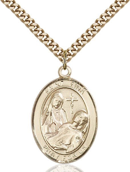 Gold-Filled Saint Fina Necklace Set