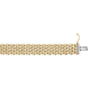 17-inch Panther Chain - 14K Yellow Gold