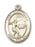 14K Gold Saint Christopher Soccer Pendant