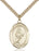 Gold-Filled Saint Christopher Softball Necklace Set