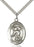 Sterling Silver Saint Christopher Swimming Necklace Set