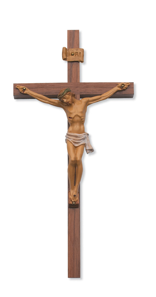 12-inch Walnut-Italia Corpus Crucifix