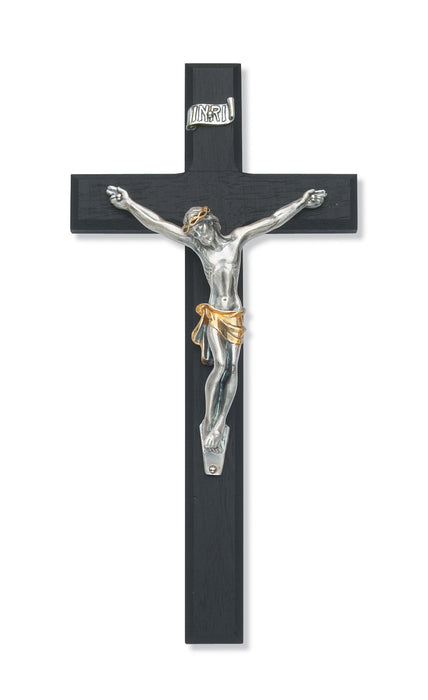 10-inch Black Crucifix Tutone Corpus