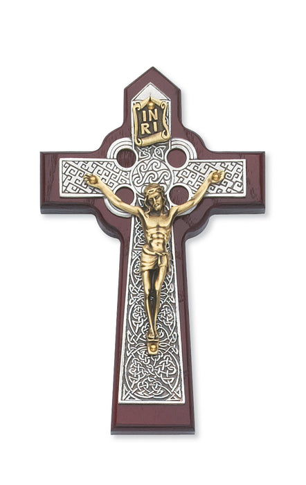 5 3/4-inch Cherry Celtic Crucifix