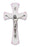 7-inch White/Silver Crucifix/Pink