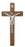 8-inch Beveled Walnut Crucifix