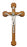10-inch Walnut Crucifix with Halo