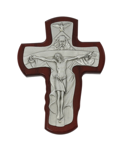 5 1/2-inch Cherry Trinity Crucifix