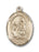 14K Gold Saint Catherine of Siena Pendant