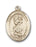 14K Gold Saint Christopher Pendant