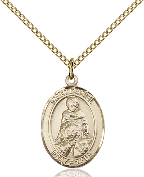 Gold-Filled Saint Daniel Necklace Set