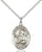 Sterling Silver Saint Francis Xavier Necklace Set