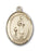 14K Gold Saint Genesius of Rome Pendant