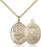 Gold-Filled Saint George National Guard Necklace Set