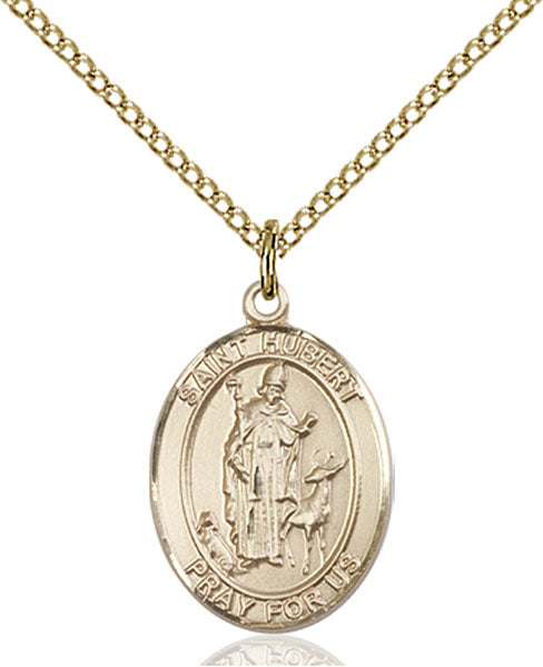 Gold-Filled Saint Hubert of Liege Necklace Set