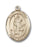 14K Gold Saint Hubert of Liege Pendant